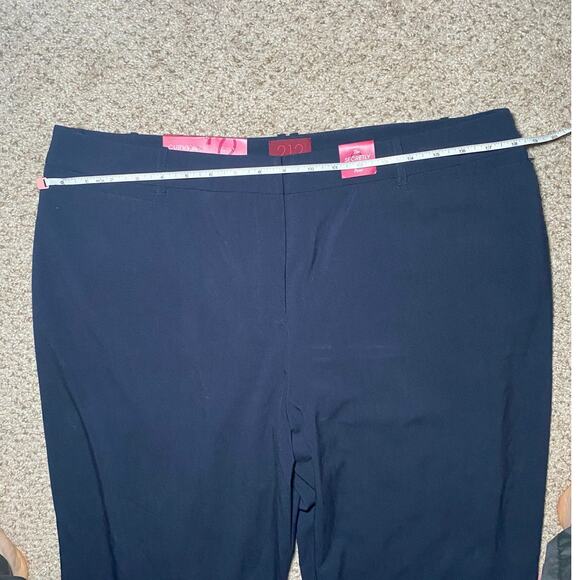 212 Collection Navy Blue Dress Pants - Curvy Fit 16W - Picture 4 of 8